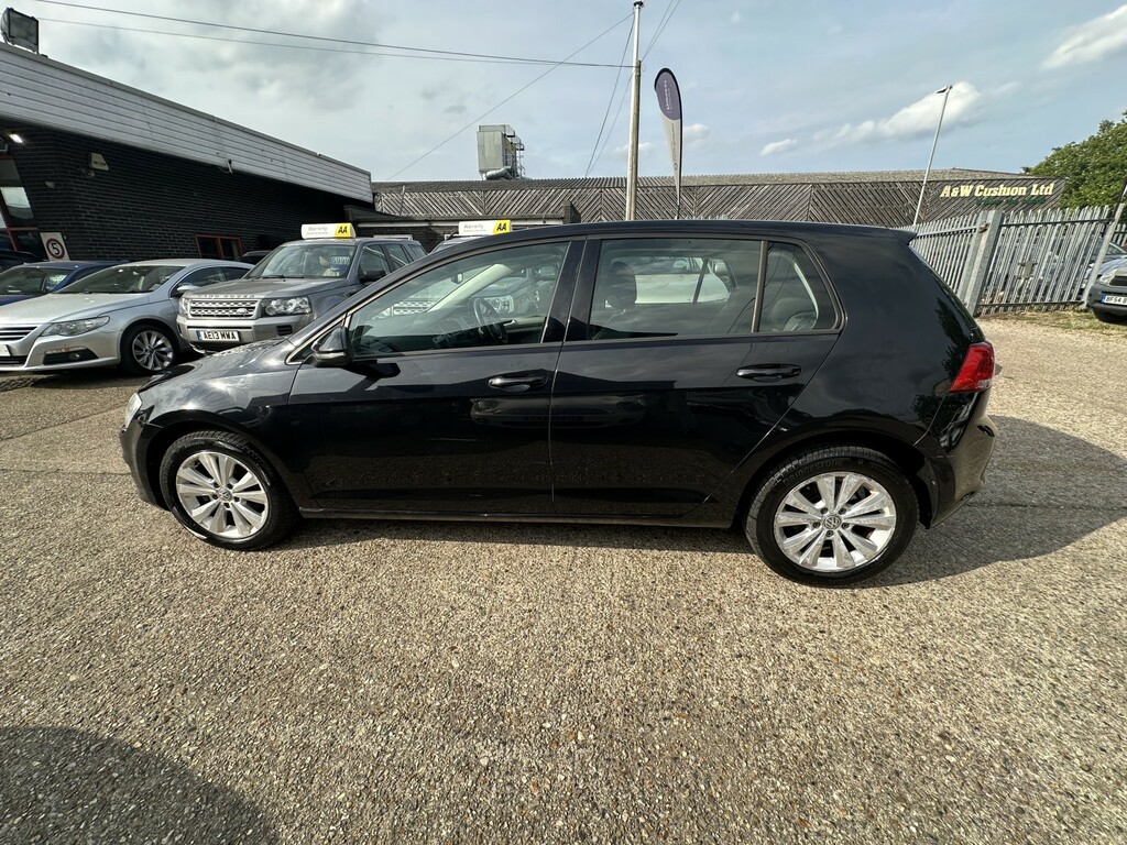 Volkswagen Golf 1.6 Tdi Bluemotion Tech Se 2014 Black #4