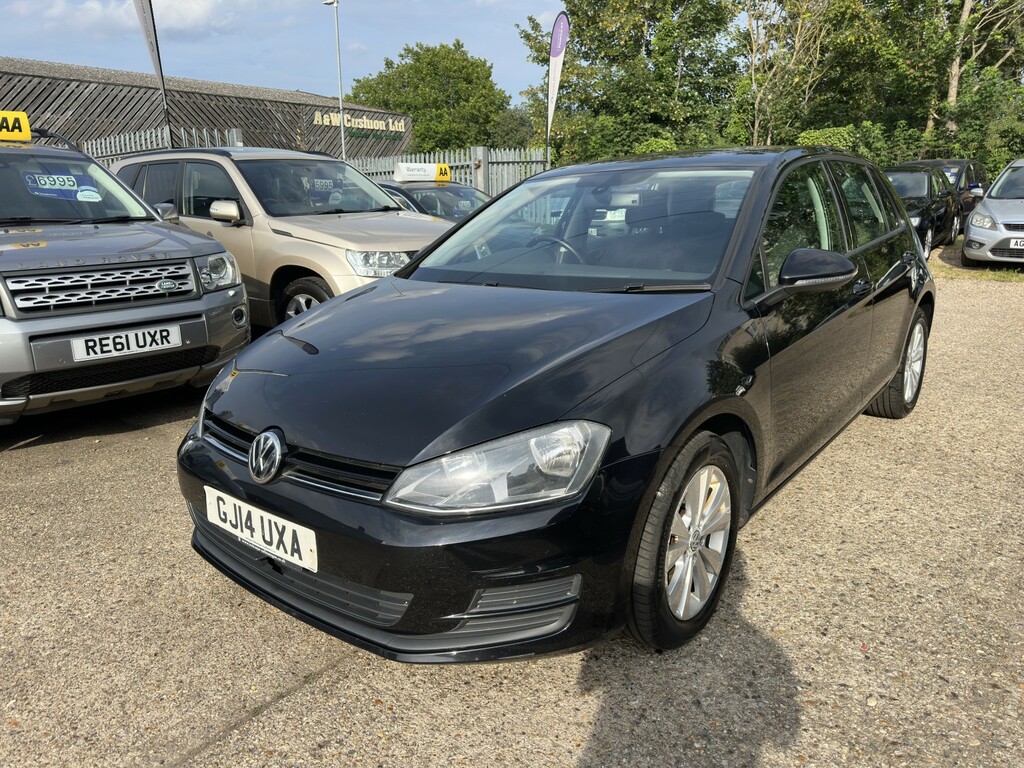 Volkswagen Golf 1.6 Tdi Bluemotion Tech Se 2014 Black #3