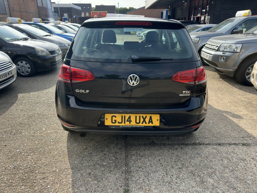Volkswagen Golf 1.6 Tdi Bluemotion Tech Se 2014 Black #6