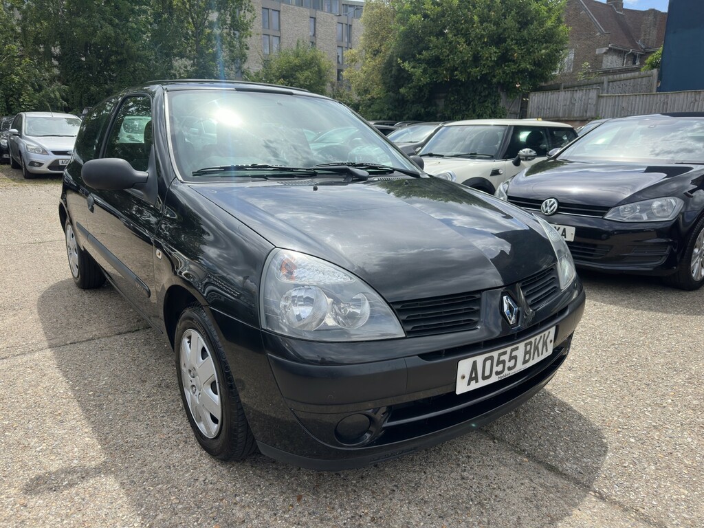 Renault Clio 1.2 16V Expression 2005 Black
