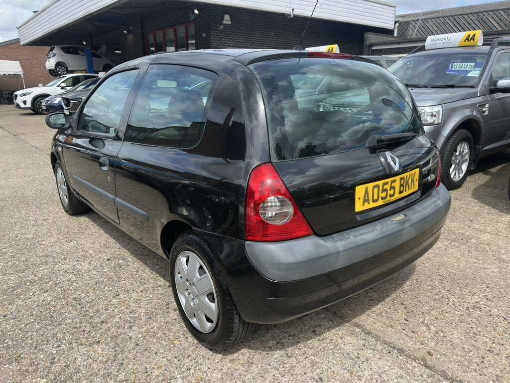 Renault Clio 1.2 16V Expression 2005 Black #4