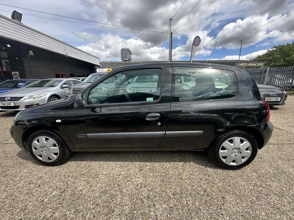 Renault Clio 1.2 16V Expression 2005 Black #6