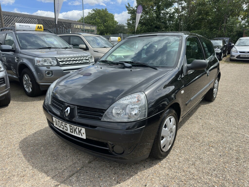 Renault Clio 1.2 16V Expression 2005 Black #3