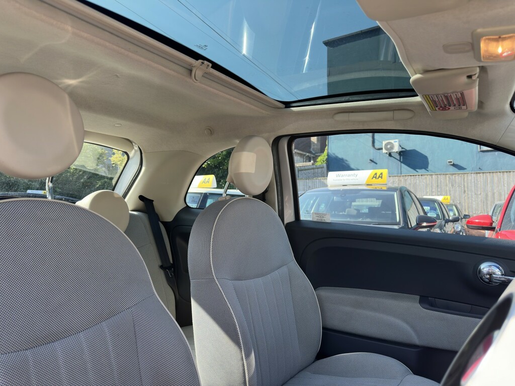 Fiat 500 0.9 Twinair Lounge Hatchback Eur White #13