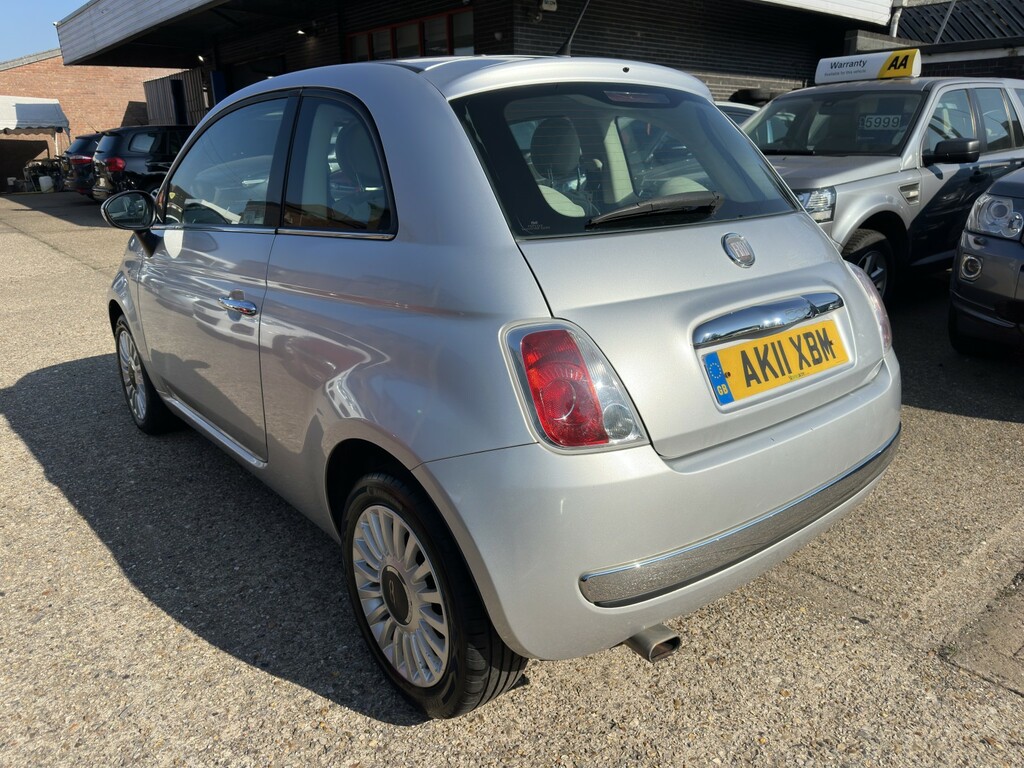 Fiat 500 0.9 Twinair Lounge Hatchback Eur White #5