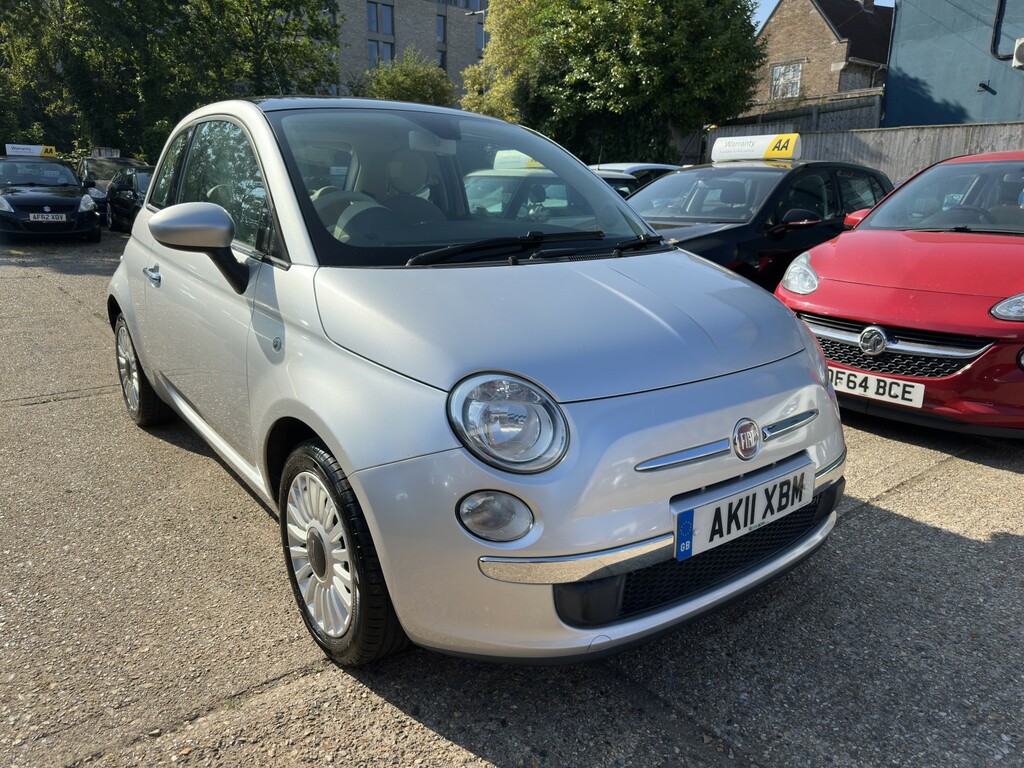 Fiat 500 0.9 Twinair Lounge Hatchback Eur White #1