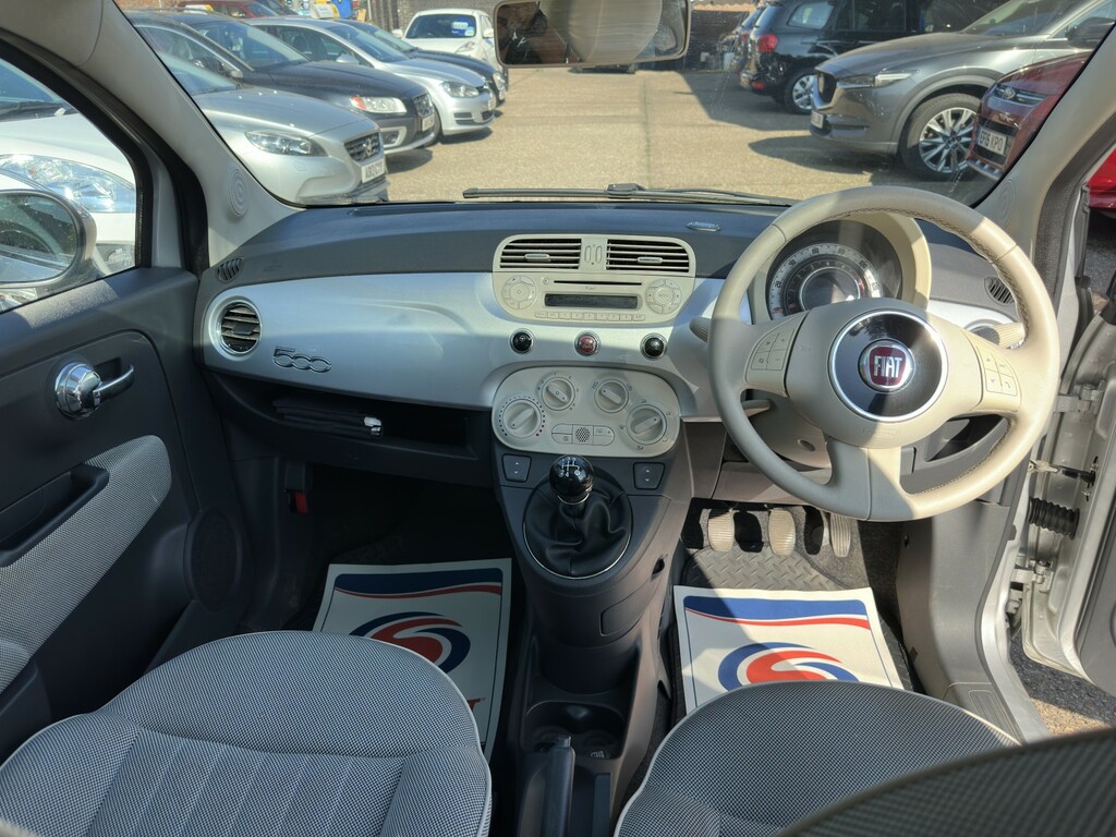 Fiat 500 0.9 Twinair Lounge Hatchback Eur White #11