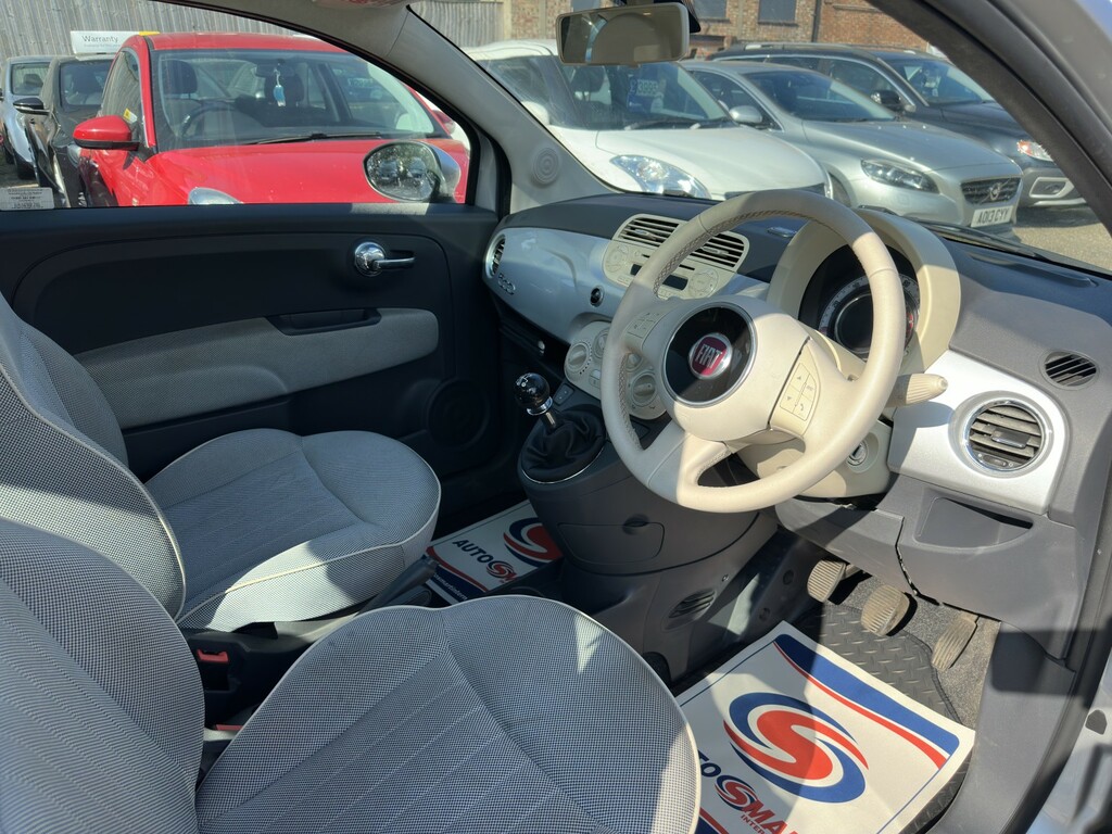 Fiat 500 0.9 Twinair Lounge Hatchback Eur White #10