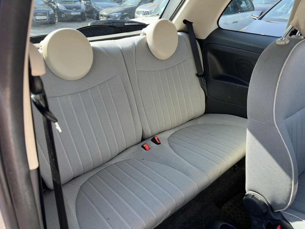 Fiat 500 0.9 Twinair Lounge Hatchback Eur White #14