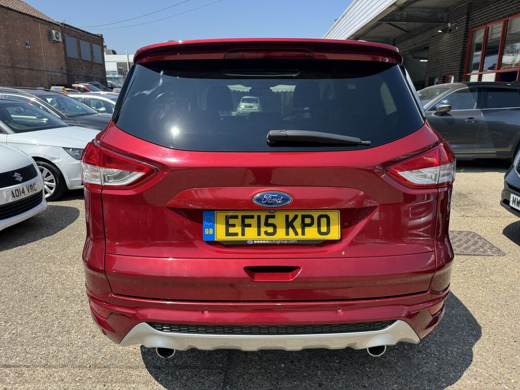 Ford Kuga 2.0 Tdci Titanium X Sport 2015 Red #4