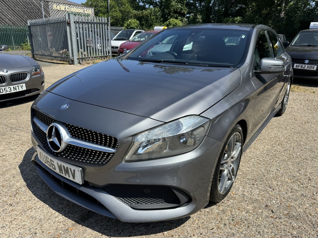 Mercedes-Benz A Class 2.1 A220d Amg Line 2016 KU66WMV Grey #4
