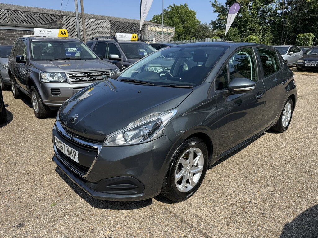 Peugeot 208 1.2 Puretech Active 2017 OU67WKP Grey #4