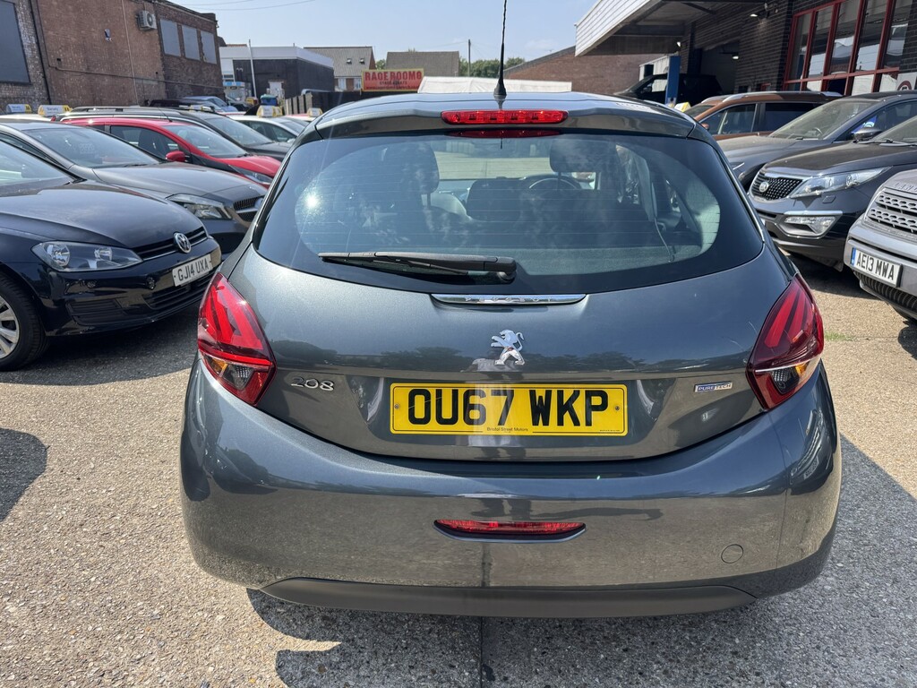 Peugeot 208 1.2 Puretech Active 2017 OU67WKP Grey #5