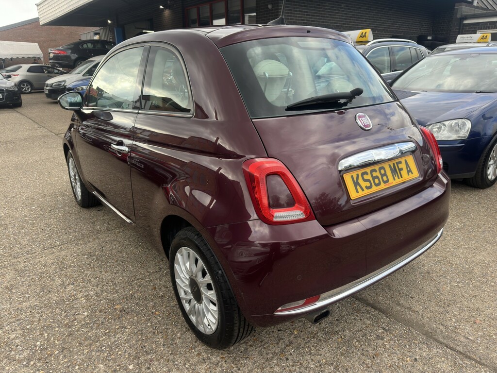 Fiat 500 1.2 1.2 69Hp Lounge Red #5