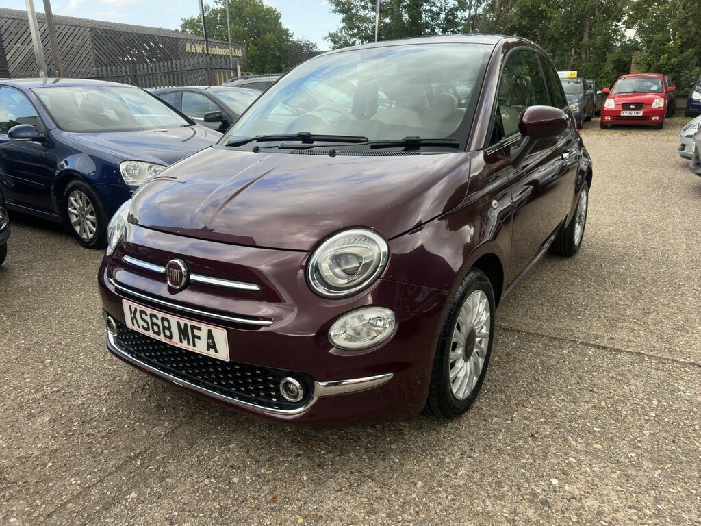 Fiat 500 1.2 1.2 69Hp Lounge Red #3