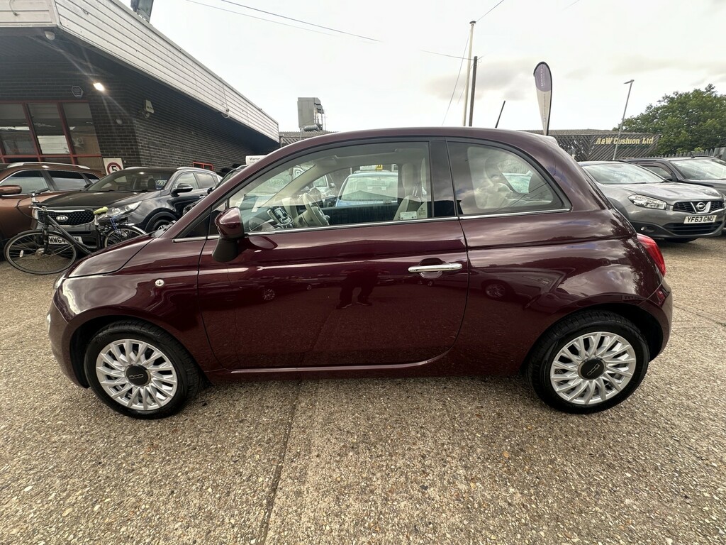 Fiat 500 1.2 1.2 69Hp Lounge Red #4