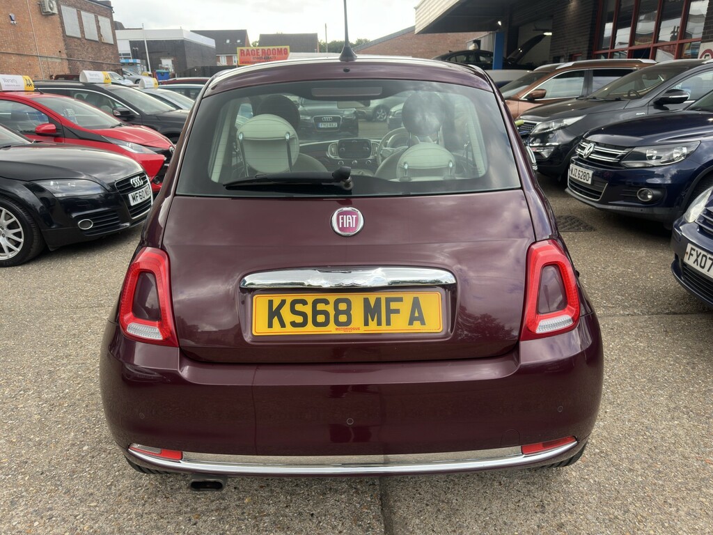 Fiat 500 1.2 1.2 69Hp Lounge Red #6