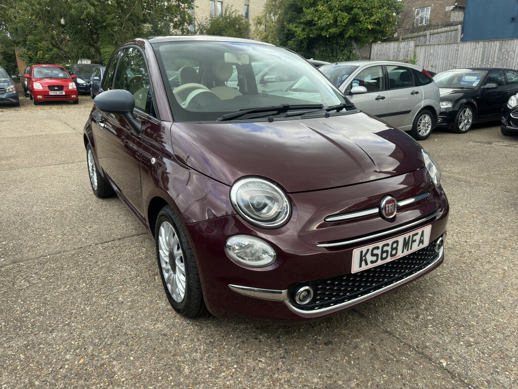 Fiat 500 1.2 1.2 69Hp Lounge Red