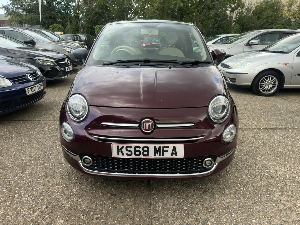 Fiat 500 1.2 1.2 69Hp Lounge Red #2