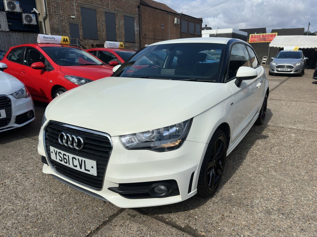 Audi A1 1.6 Tdi S Line White #3