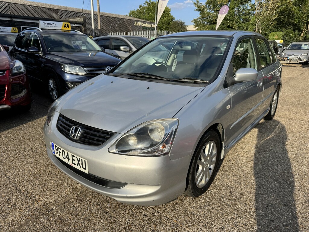 Honda Civic 1.6 I-vtec Se 2004 Silver #5