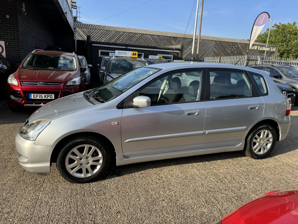 Honda Civic 1.6 I-vtec Se 2004 Silver #4