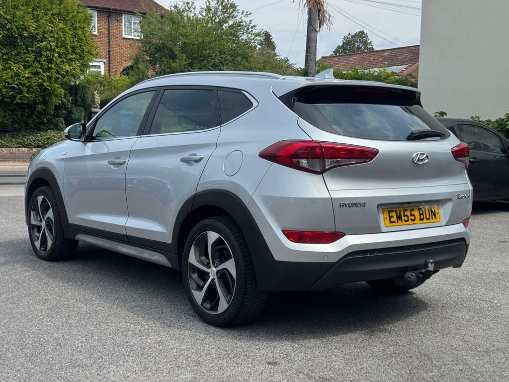 Hyundai Tucson 1.7 Crdi Blue Drive Sport Edition Suv Silver #4