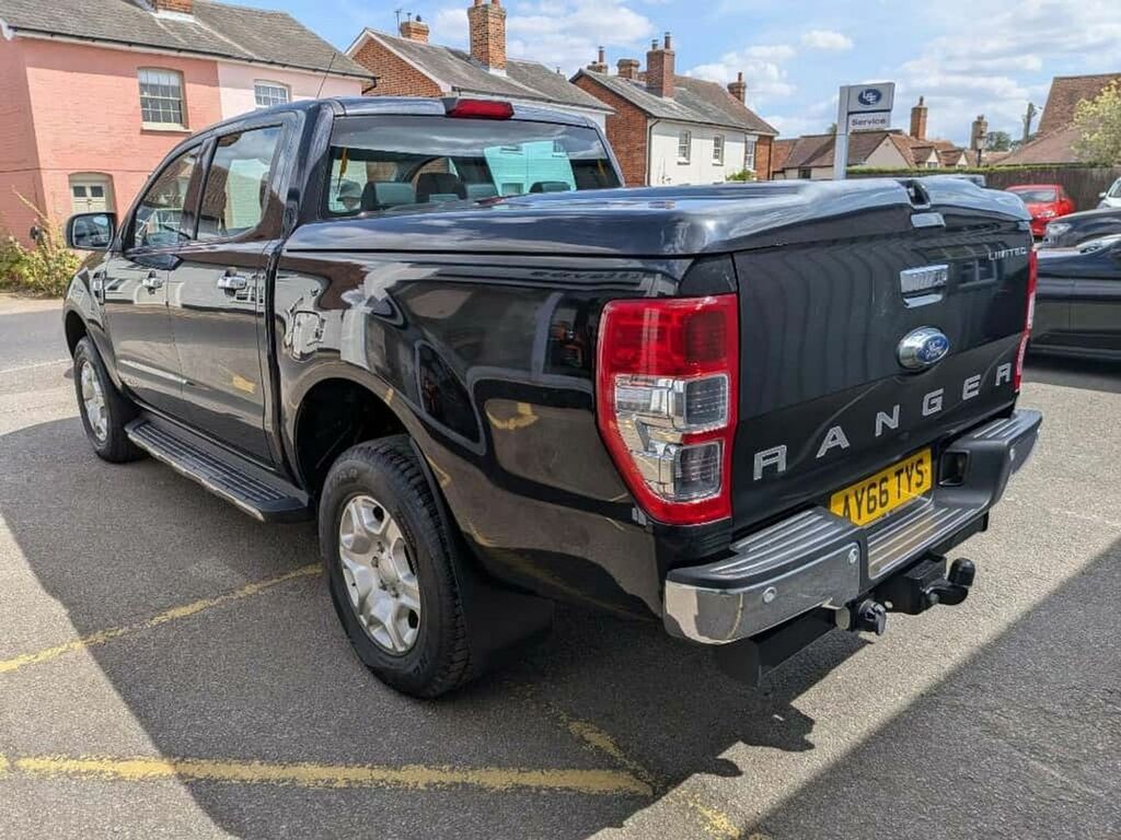 Ford Ranger Limited 4X4 Dcb Tdci Black #6