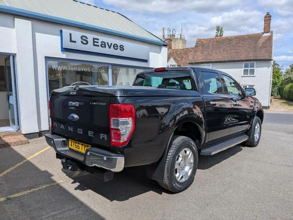Ford Ranger Limited 4X4 Dcb Tdci Black #2