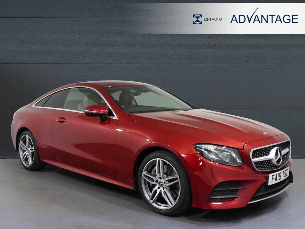 Mercedes-Benz E Class E350 Amg Line Premium 9G-tronic Red
