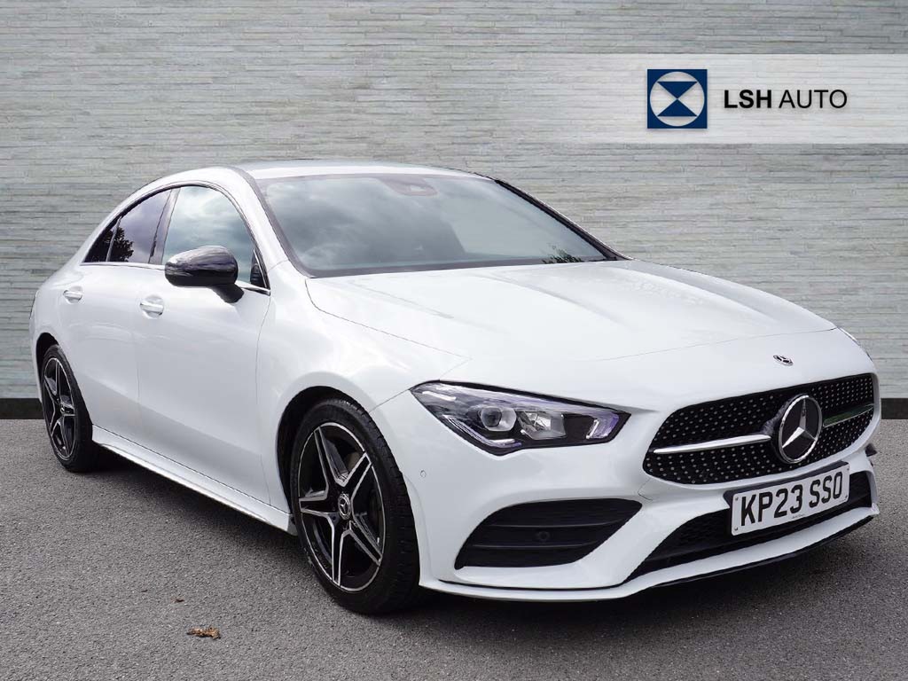 Mercedes-Benz CLA Class Cla 180 Amg Line Premium Tip White