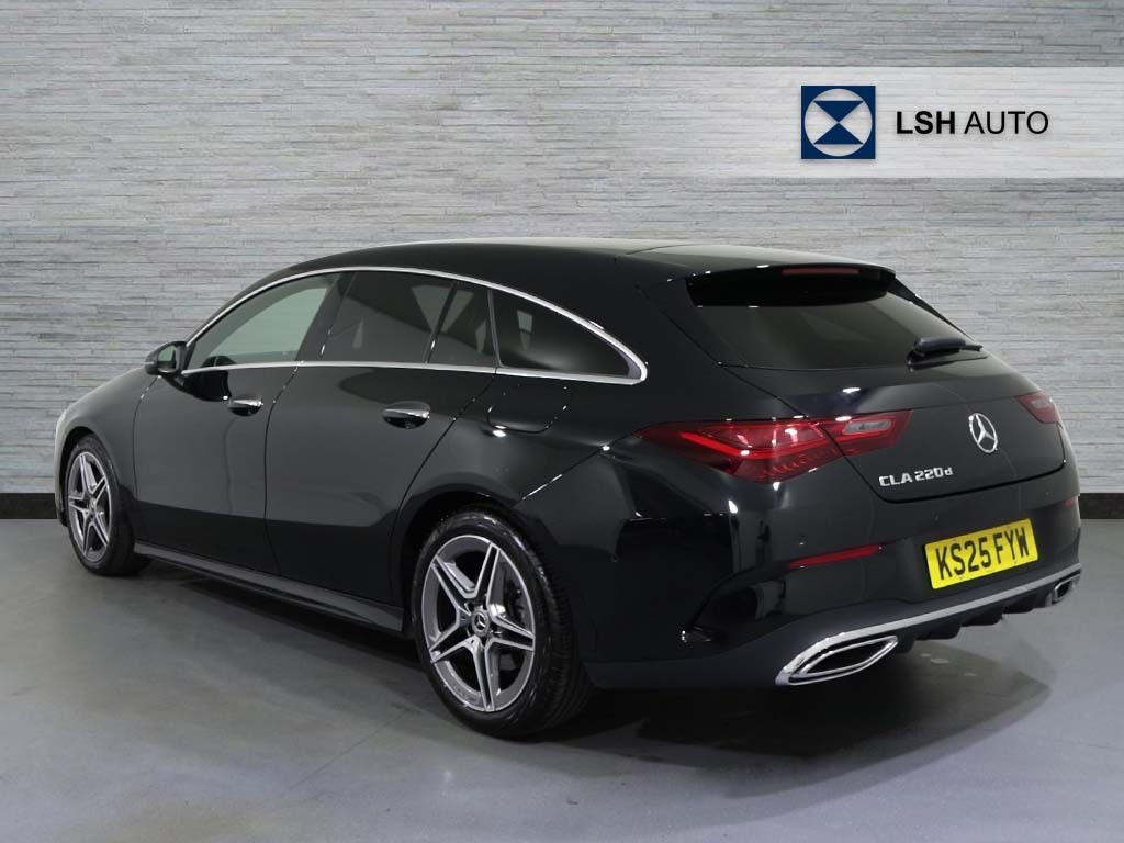 Mercedes-Benz CLA Class Cla 220D Amg Line Executive Tip KS25FYW Black #2