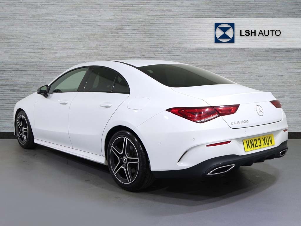 Mercedes-Benz CLA Class Cla 200 Amg Line Executive Tip KN23XUV White #2