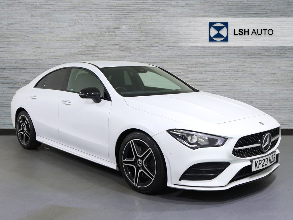 Mercedes-Benz CLA Class Cla 200 Amg Line Premium Tip White