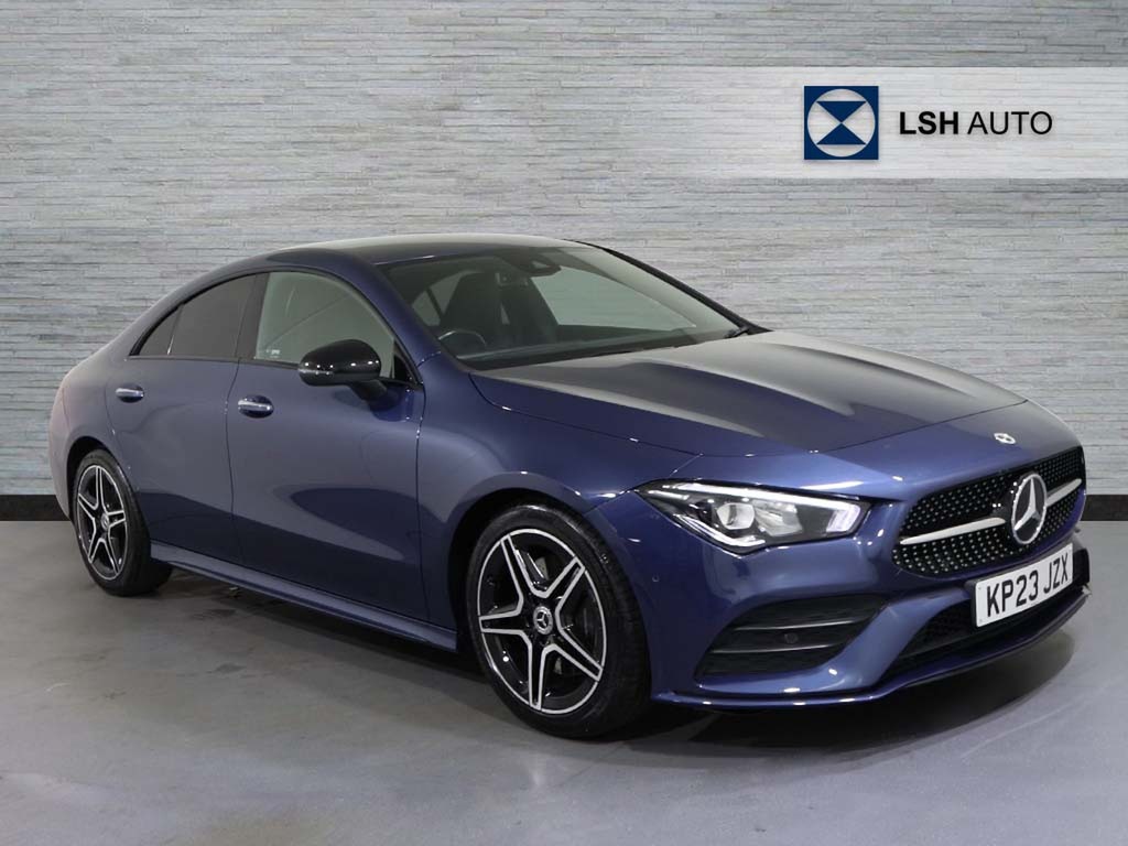 Mercedes-Benz CLA Class Cla 200 Amg Line Premium Tip KP23JZX Blue