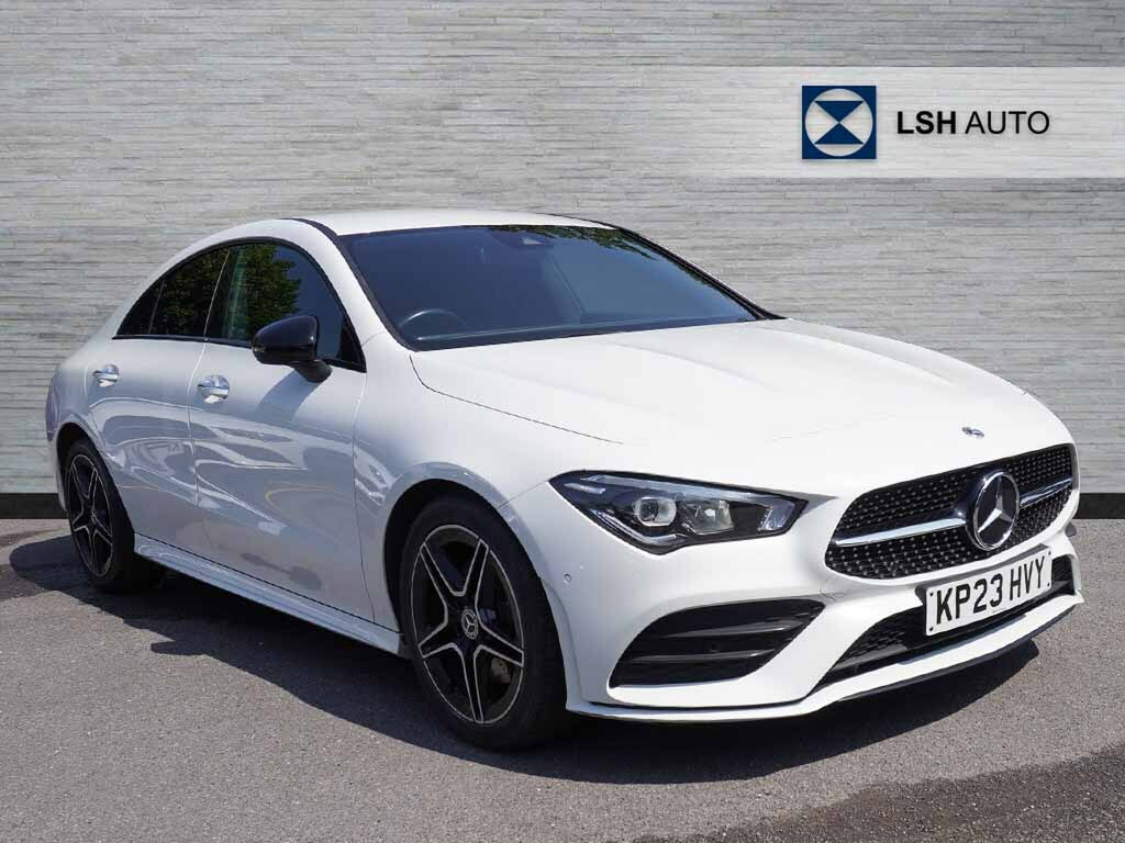 Mercedes-Benz CLA Class Cla 200 Amg Line Premium Tip White