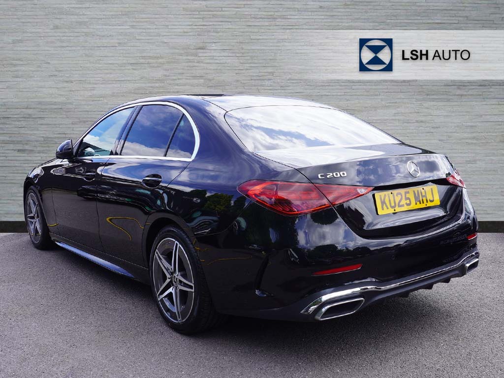 Mercedes-Benz C Class C200 Amg Line 9G-tronic KU25MHJ Black #2