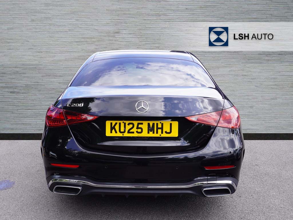 Mercedes-Benz C Class C200 Amg Line 9G-tronic KU25MHJ Black #5