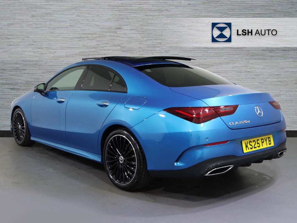 Mercedes-Benz CLA Class Cla 220D Amg Line Premium Plus Tip KS25PYB Blue #2