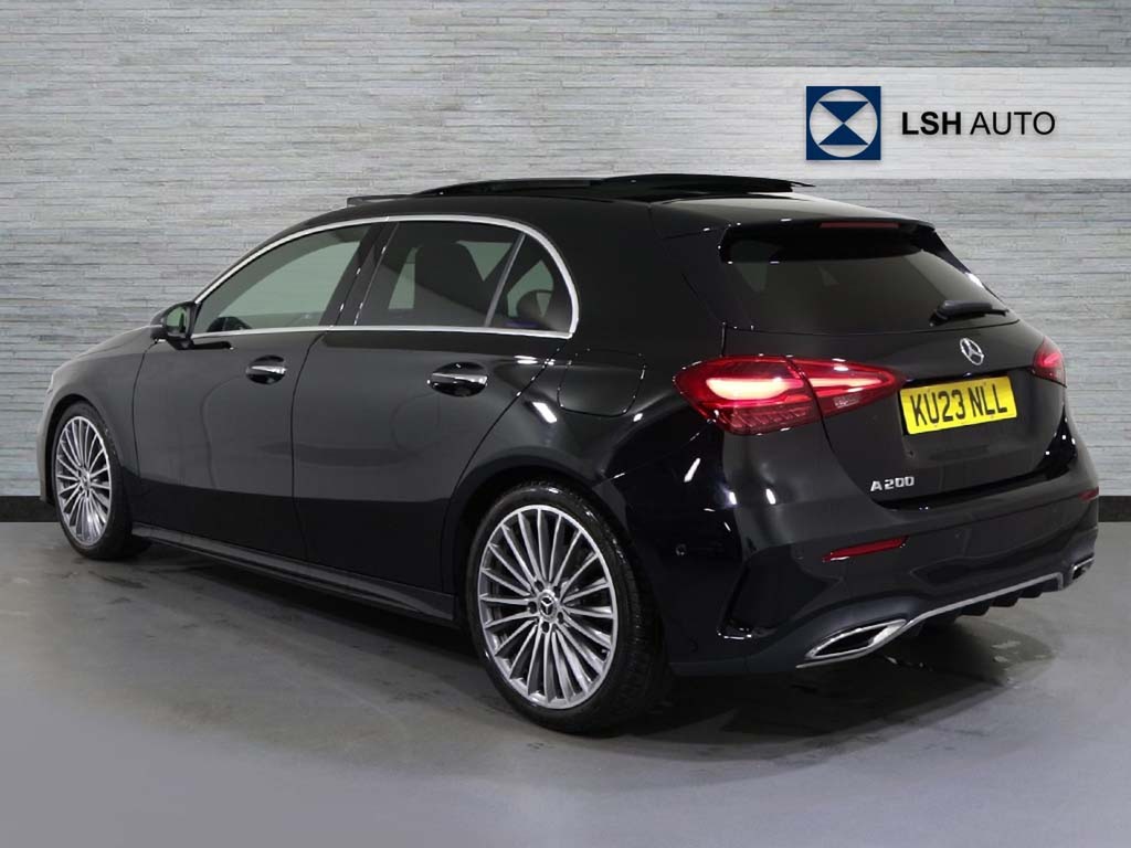 Mercedes-Benz A Class A200 Amg Line Premium Plus KU23NLL Black #2