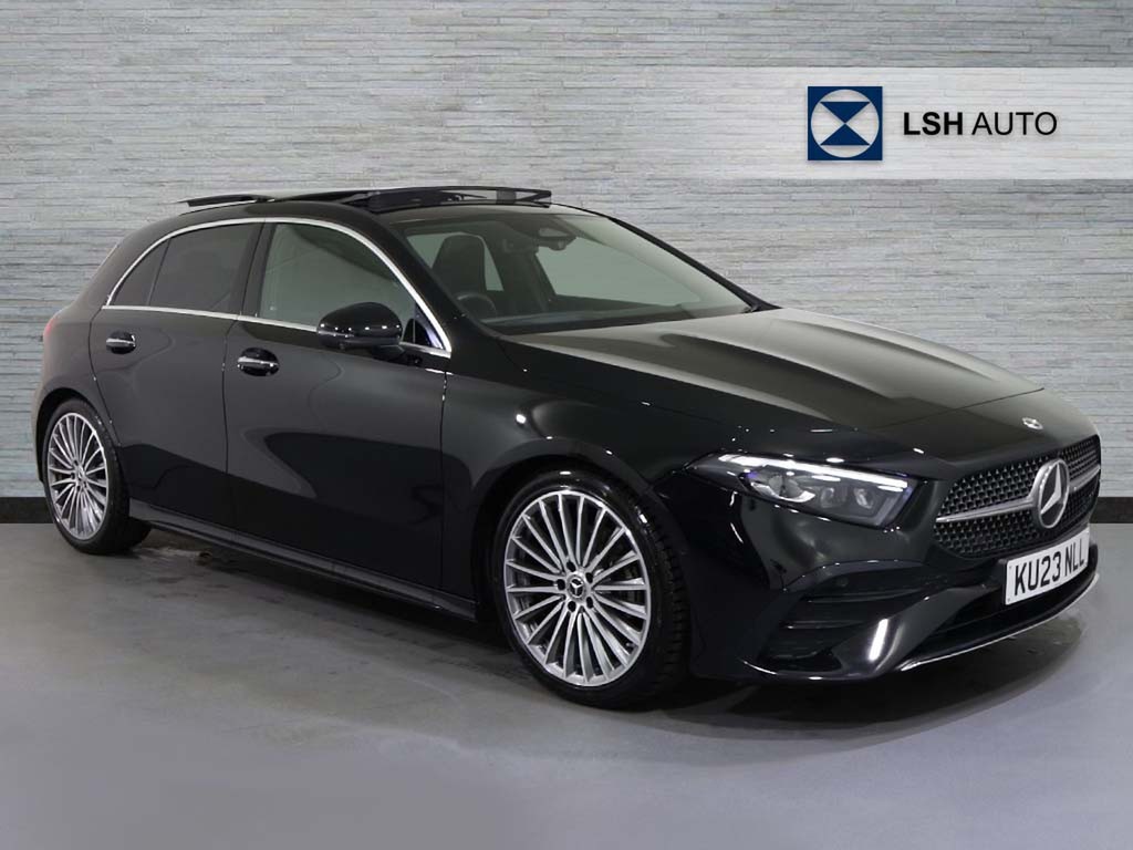 Mercedes-Benz A Class A200 Amg Line Premium Plus KU23NLL Black