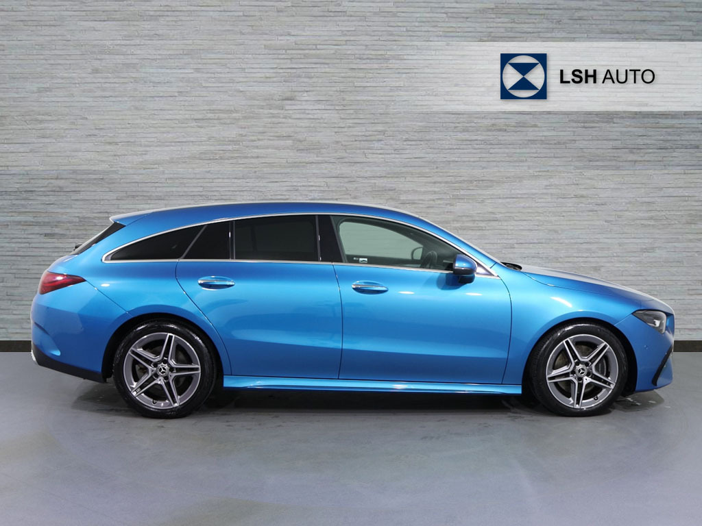 Mercedes-Benz CLA Class Cla 220D Amg Line Executive Tip KS25MLU Blue #3