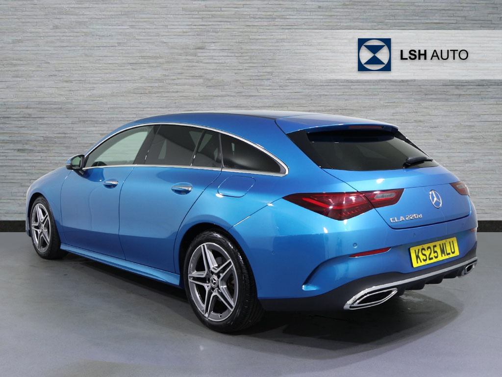 Mercedes-Benz CLA Class Cla 220D Amg Line Executive Tip KS25MLU Blue #2