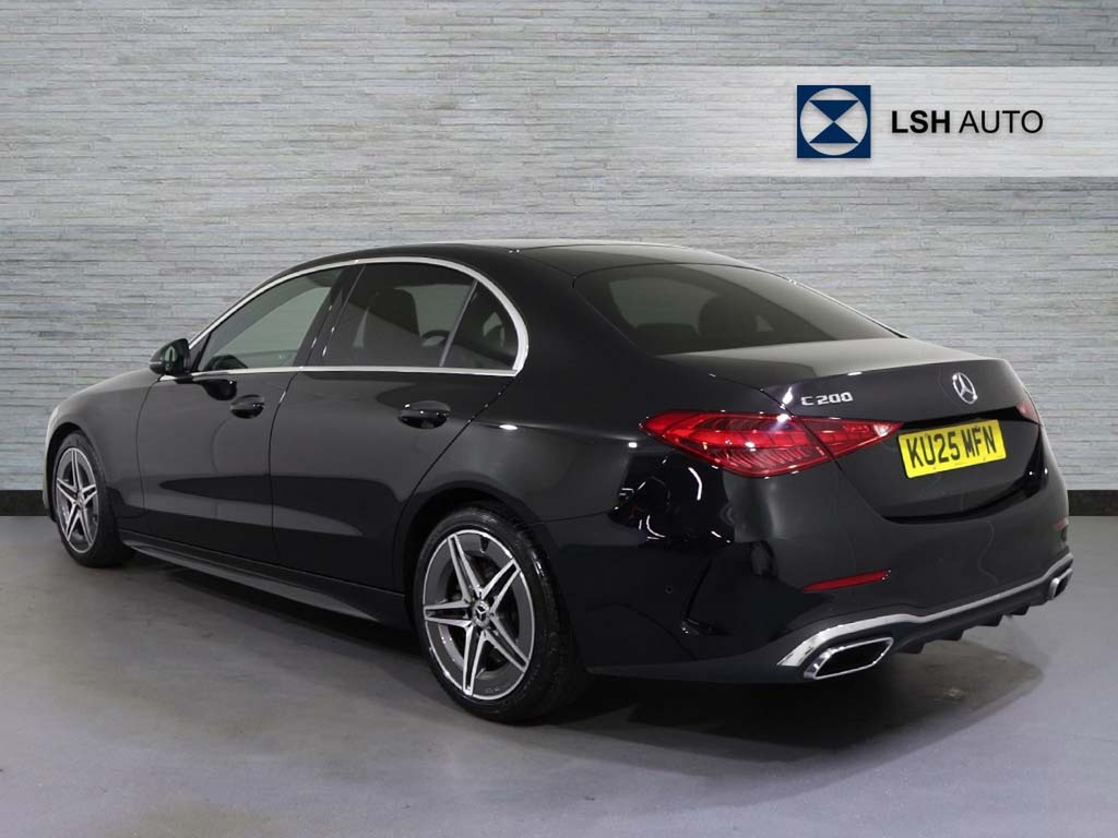 Mercedes-Benz C Class C200 Amg Line 9G-tronic KU25MFN Black #2
