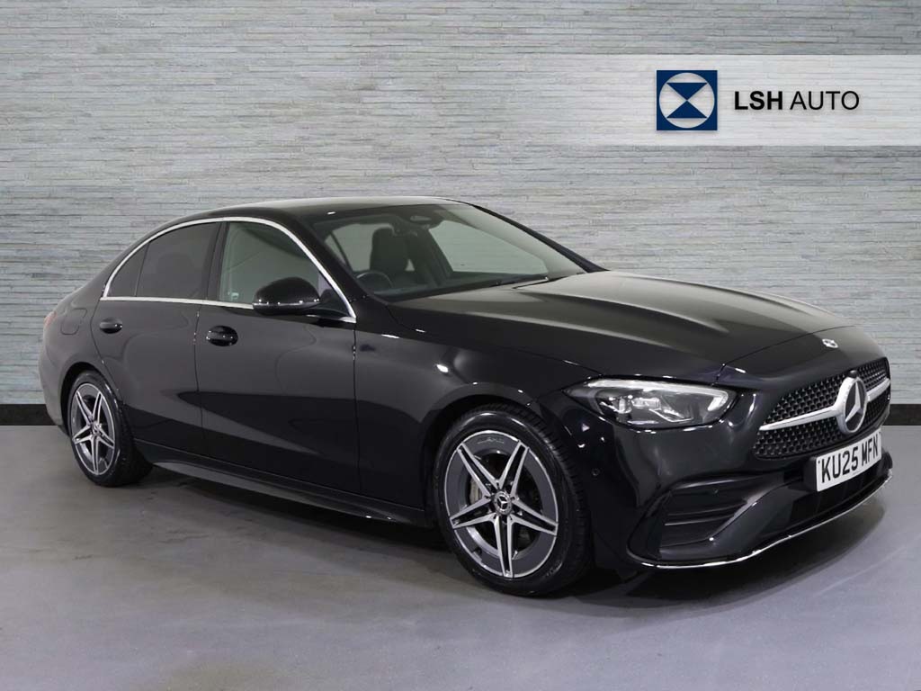 Mercedes-Benz C Class C200 Amg Line 9G-tronic Black