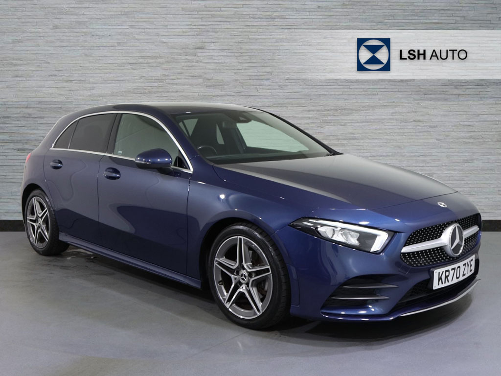Mercedes-Benz A Class A200d Amg Line Blue