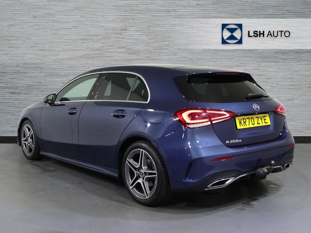 Mercedes-Benz A Class A200d Amg Line KR70ZYE Blue #2