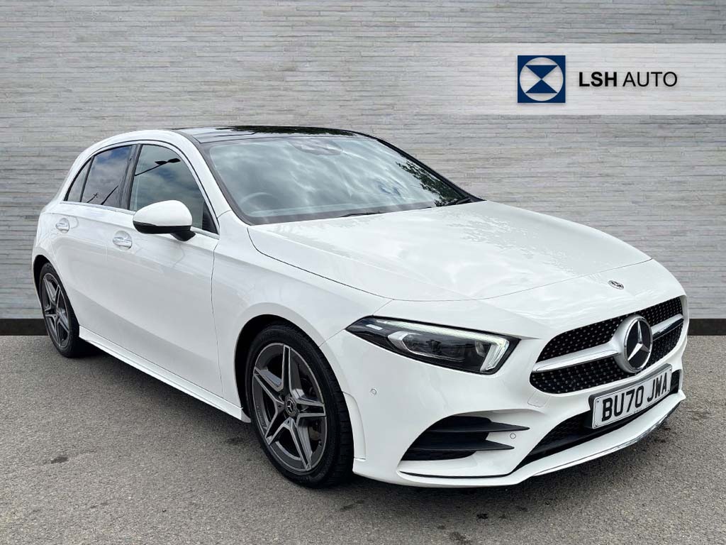 Mercedes-Benz A Class A180d Amg Line Premium Plus BU70JWA White