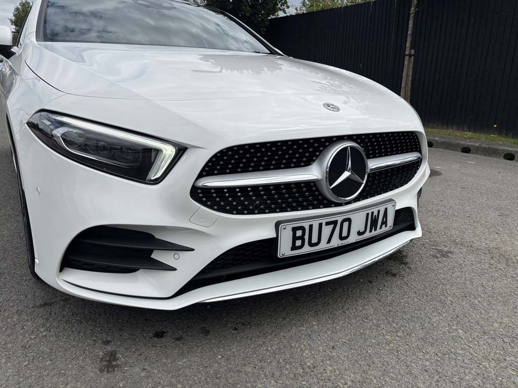Mercedes-Benz A Class A180d Amg Line Premium Plus BU70JWA White #5