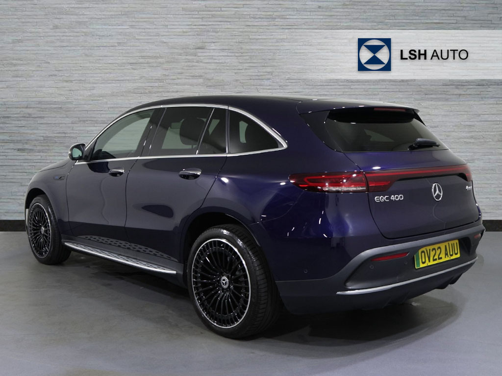 Mercedes-Benz EQC Eqc 400 300Kw Amg Line Premium Plus 80Kwh OV22AUU Blue #2